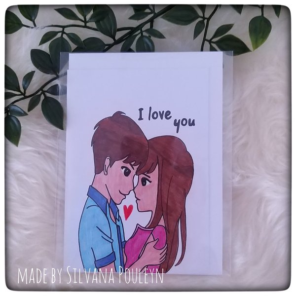 Valentijnskaart - I love you