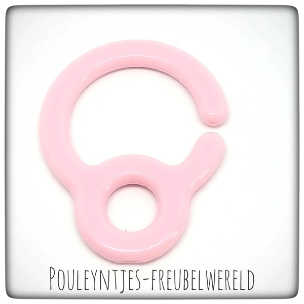 Ophangring - roze