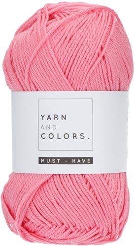 Yarn and colors must have 50 gram - 038 Peany pink