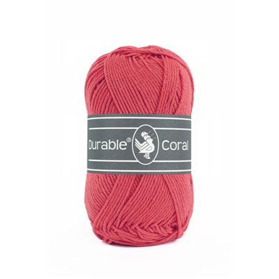 Durable Yarn - Coral 50 gram- 221 Holly Berry