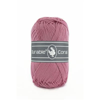 Durable Yarn - Coral 50 gram- 228 Raspberry