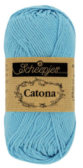 Scheepjes Catona 10 - Sky blue (510)