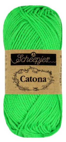 Scheepjes Catona 25 - Neon Green (602)