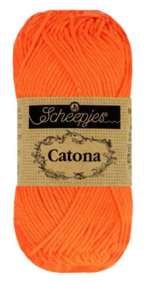 Scheepjes Catona 25 - Neon Orange (603)
